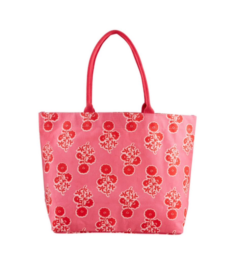BLOCK PRINT TOTE