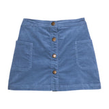 EMILY SKIRT - NAVY CORD