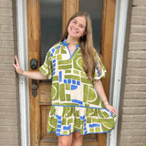 THE MET GEO DRESS