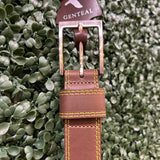 CONTRAST STITCH BELT