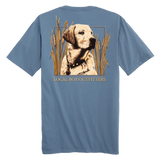 YOUTH MARSH LAB TEE - SLATE