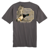 TODDLER GREENHEAD FLIGHT TEE - GRAY