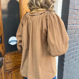 THE MOCHA DREAM BLOUSE