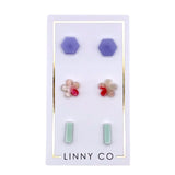 STUD TRIO BY LC