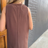 THE BROOKE DRESS - ESPRESSO