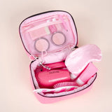 ALL ABOARD TRAIN CASE - POP PINK