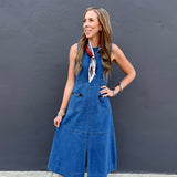 THE PAYTON DENIM DRESS