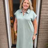 KALE MIDI DRESS