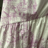 LAVENDER LANDSCAPE DRESS