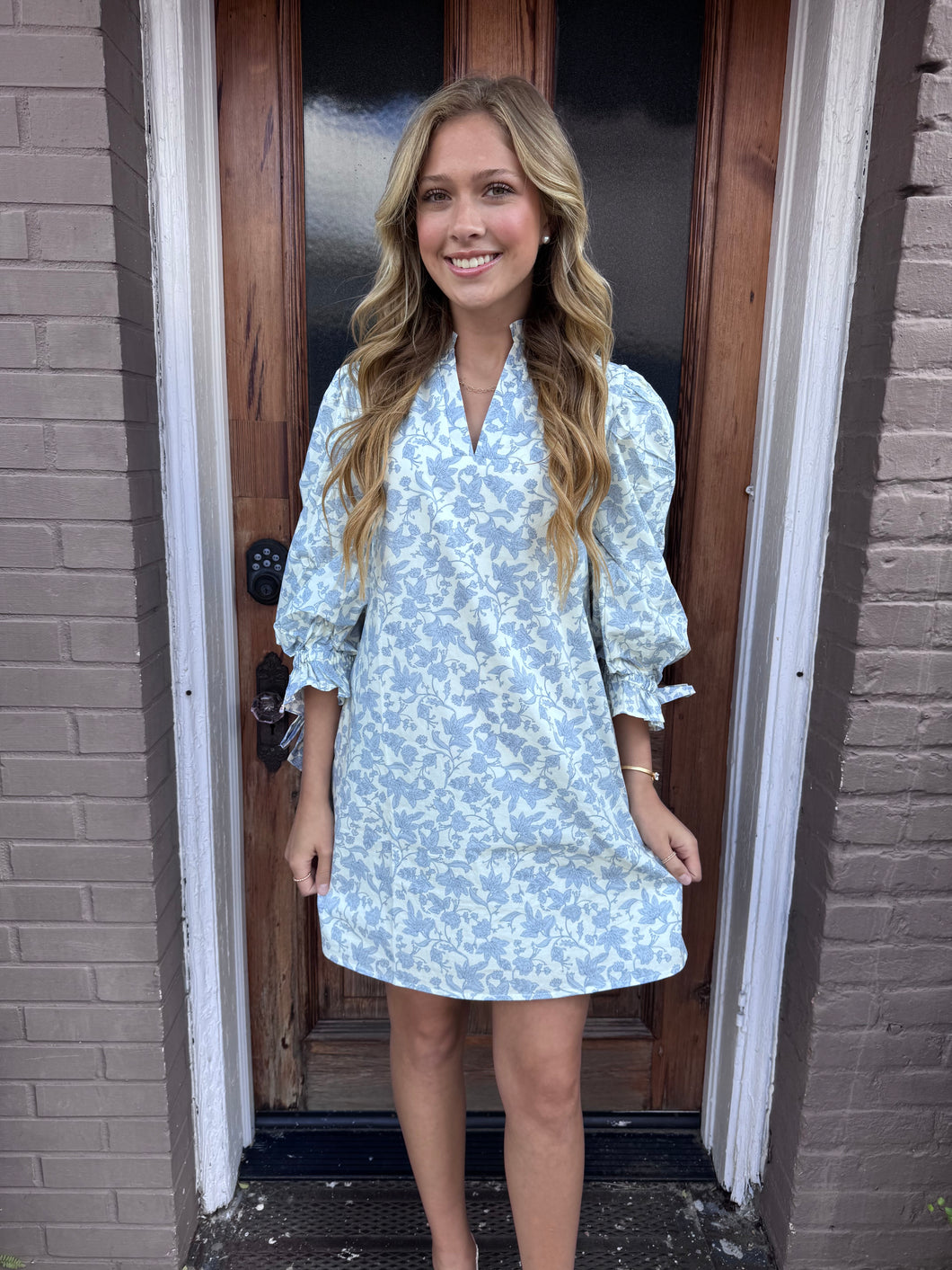 THE BLUE BONNIE DRESS