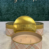 HOLIDAY 3 WICK CANDLE TIN