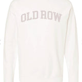 OLD ROW CREWNECK - WHITE
