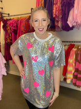 Load image into Gallery viewer, SEQUIN HEART TUNIC

