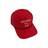 GEORGIA TILL I DIE HAT - RED
