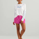 WOMENS ISLA SHORT - FUCHSIA SPLASH