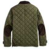 EVANS QUILTED JACKET - OLIVE