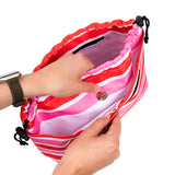 GLAM SQUAD MAKEUP BAG - CANDY STRIPER