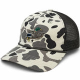 POW EMBROIDERED MALLARD ROPE HAT - CAMO