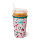 ICED CUP COOLIE MEDIUM - SANTA SCRUBS