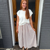 THE ELIZABETH DRESS - CREAM