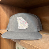 STATE STAMP HAT - GRAY