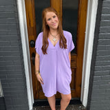 THE LAVENDER MINI DRESS
