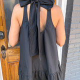 THE SYLVIA DRESS - BLACK