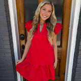 THE SIERRA DRESS - RED