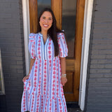 JONAH MIDI DRESS - WHITE