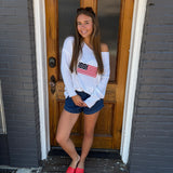 THE LIBERTY SWEATER - WHITE