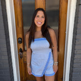 THE JESSIE ROMPER - BLUE