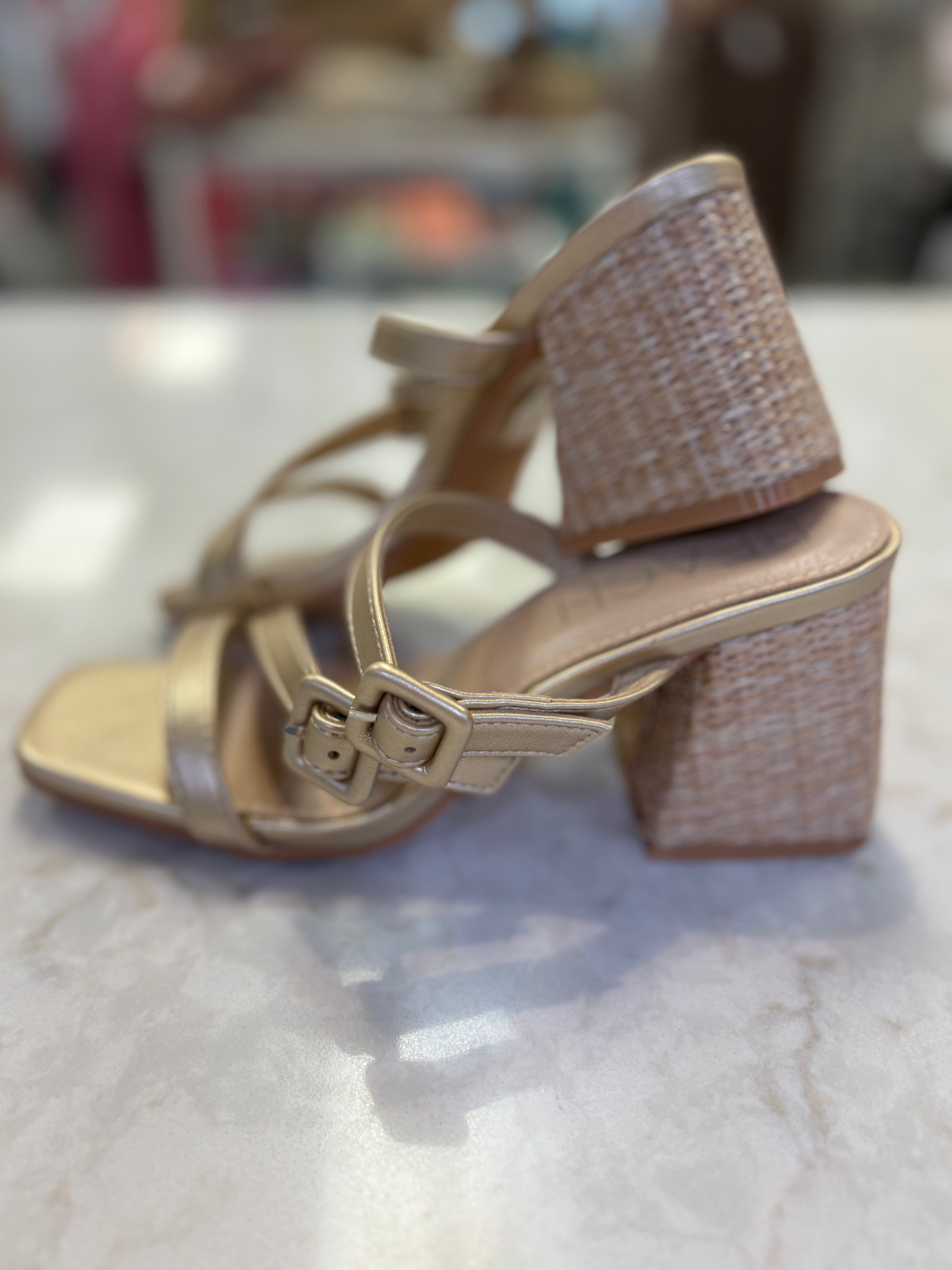 LUAU HEEL - GOLD