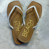 WHITE BUNGALOW SANDAL