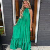 THE GREEN JEWEL MAXI DRESS