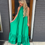 THE GREEN JEWEL MAXI DRESS