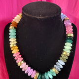 JULES CHUNKY BEADED NECKLACE - MULTI