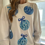 KELLY SWEATSHIRT - BLUE ORNS