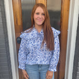 THE BEAUFORT TOP - BLUE