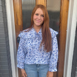 THE BEAUFORT TOP - BLUE