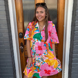 THE OLIVIA DRESS IN GARDENSCAPE