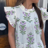 THE BREE TIERED DRESS - WHT