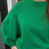 THE DANA SWEATER - GREEN