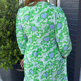 CAMERON DRESS - DAISY GREEN