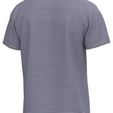 MORGAN STRIPE POLO - JELLY STAIN