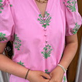 THE CAROLYN DRESS - PINK