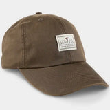 BROWN WAXED PATCH HAT