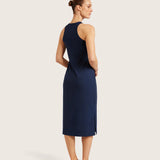 RACERBACK DRESS - NAVY