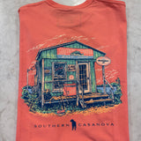 SC GRAPHIC TEE - BAIT SHOP - CORAL