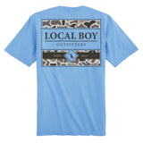 YOUTH LBO FRAMED FILL TEE - DENIM