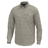 SCOTT DRESS SHIRT - SAND/RUST/NAVY